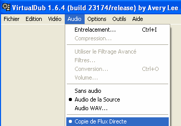 Copie de Flux Directe Audio VD