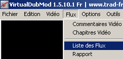 Liste des Flux Audio VDM